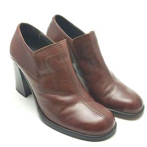 DKNY Women’s Ankle Booties Size 8.5B Reddish Brown